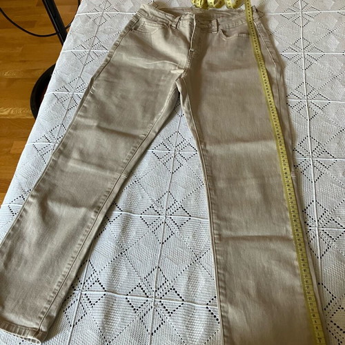 Zabaione cotton pants used, beige, size M
