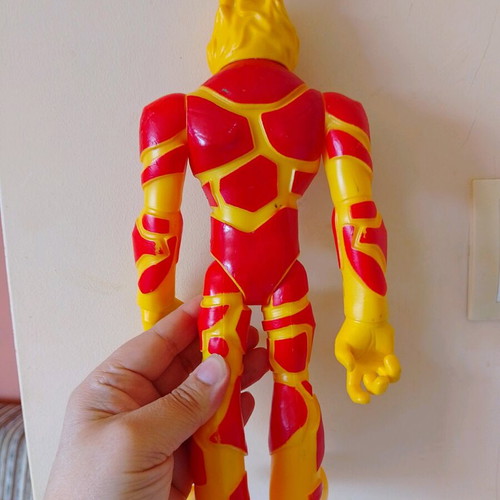 Ben 10 Heatblast figure used, collectible, 20 cm tall