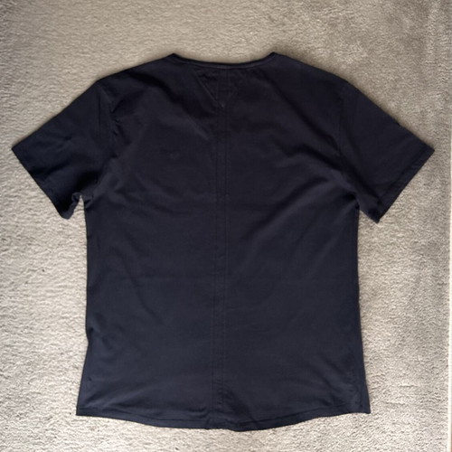 Tommy Hilfiger T-shirt Jersey V-neck Black Iris men's XXL