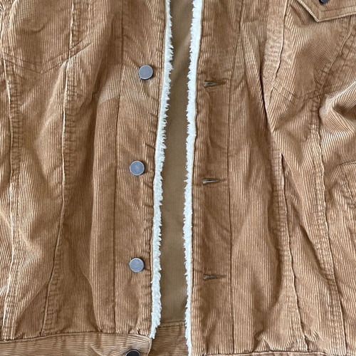 BoohooMAN Brown Corduroy Jacket Large used