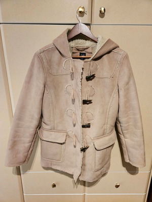 Μπουφάν Gap με εσωτερική γούνα σαν καινούργιο, μπεζ, μέγεθος M