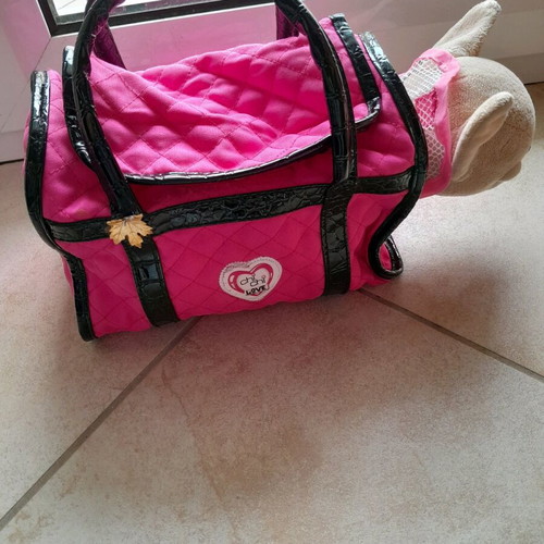 Chi Chi LOVE bag with dog used