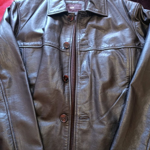 Men's leather jacket TCM like new, size M