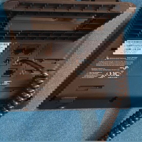Grandstream GRP2602P Ενσύρματο Τηλέφωνο IP 4 γραμμών Μαύρο