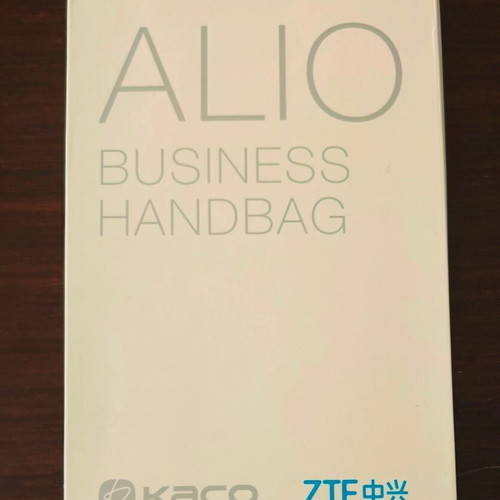 Kaco Alio Premium Business Handbag, grey