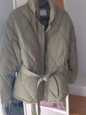 Bershka spring jacket like new, green, XS-S