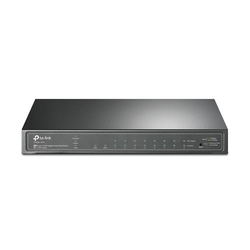 TP-LINK TL-SG2210P v5 Managed L2 PoE Switch like new with 8 Ethernet ports and 2 SFP ports