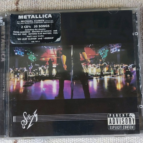 Metallica S&M CD used, live album 1999