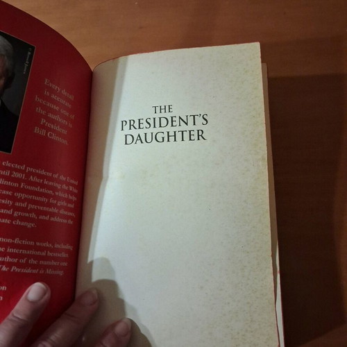 The President's Daughter book used in English