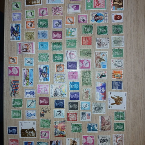 Foreign stamps used, various years