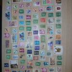 Foreign stamps used, various years