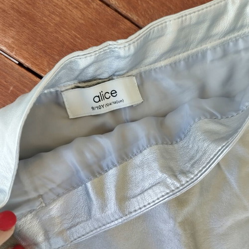 Alice skirt size 9-10 like new, gray, 140 cm