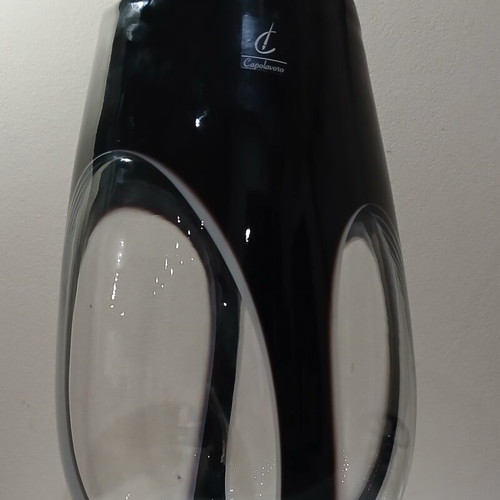 Capolavoro Art Glass Sommerso set like new