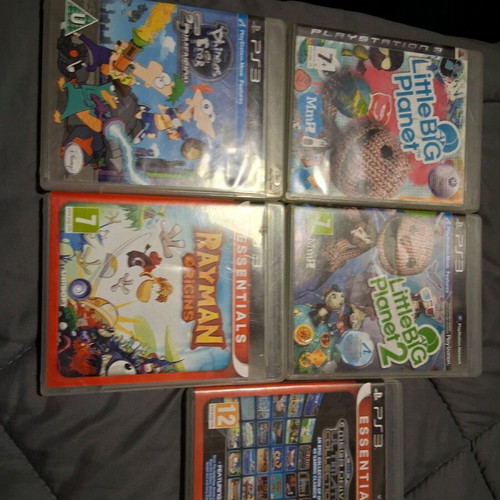 PlayStation 3 games like new, pack of 5