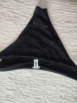 Moschino black shiny swimsuit size large like new