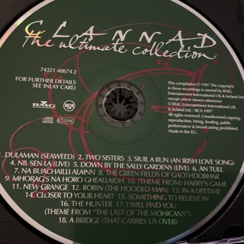 Clannad The Ultimate Collection CD used
