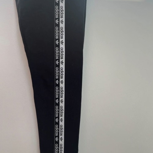 Adidas leggings black like new, elastic cotton, size S