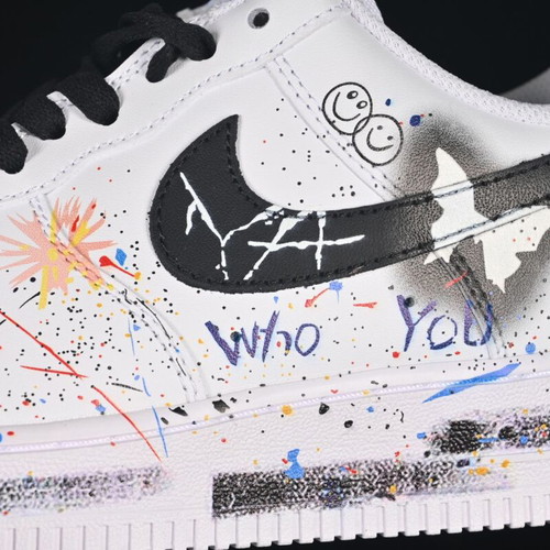 Nike Air Force 1 Butterfly Graffiti new hand-painted sneakers