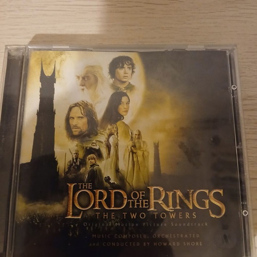 Lord of the Rings The Two Towers soundtrack CD