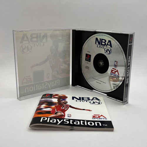 NBA Live 98 PlayStation used, very good condition, with manual