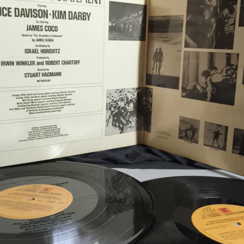 The Strawberry Statement Original Soundtrack LP used