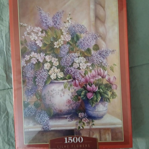 Puzzle Lilac Flowers Castorland new 1500 pieces