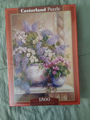 Puzzle Lilac Flowers Castorland new 1500 pieces