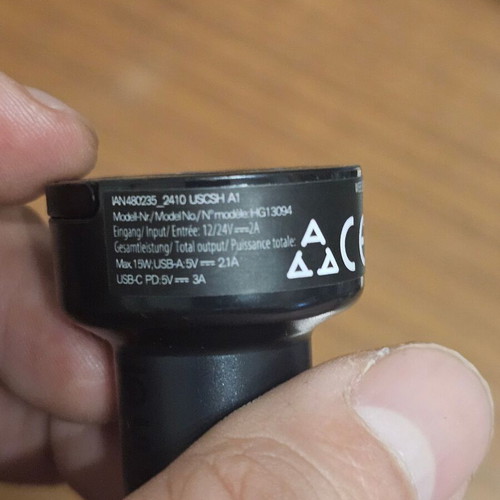Car USB and USB-C Adapter like new