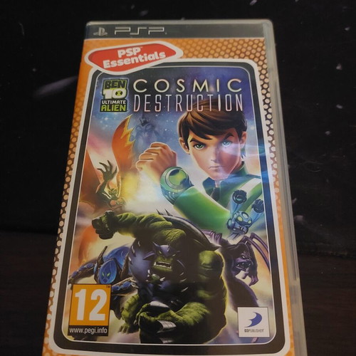 Ben 10 Ultimate Alien Cosmic Destruction PSP game used