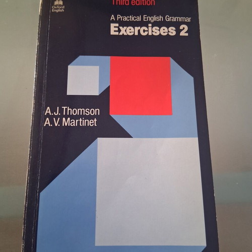 A Practical English Grammar Exercises 2 used, Greek language