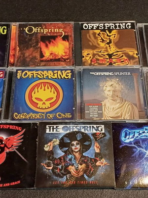 The Offspring Complete Discography 11 CDs and 1 DVD used, Rock