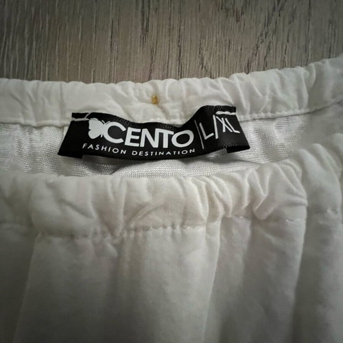 White Cento summer dress new size XL