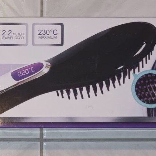 IGIA Pro-Line Ceramic Hair Straightening Brush new