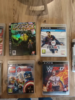 PlayStation 3 games used, all together
