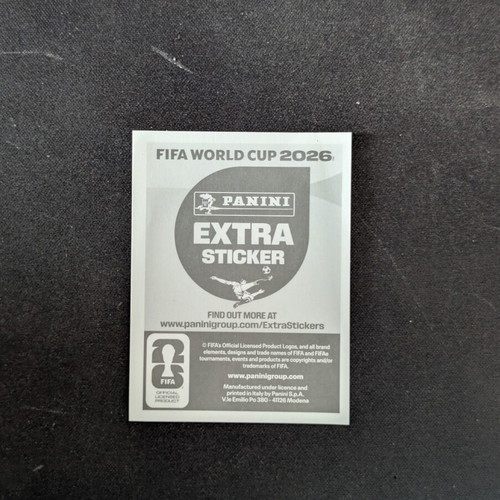 Gody Gakpo Panini Extra Sticker new, FIFA World Cup 2026
