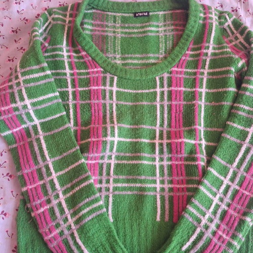 Playlife sweater like new, multicolor green, size M