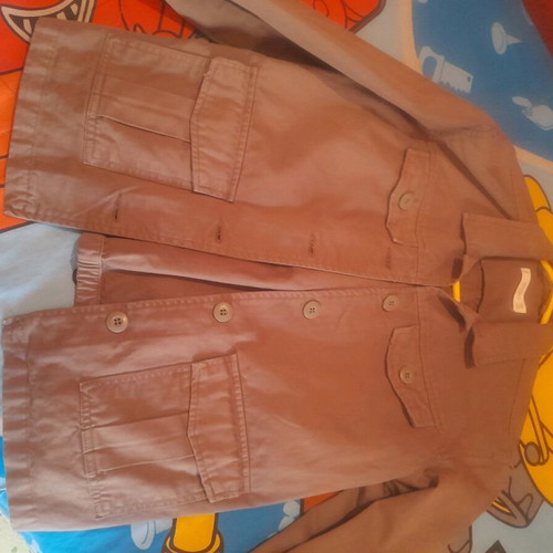 Mango kids jacket like new, olive color