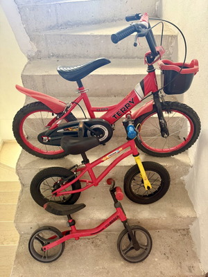 Orient Terry 16” children's bike, Meteor balance bike, Globber balance bike for toddlers