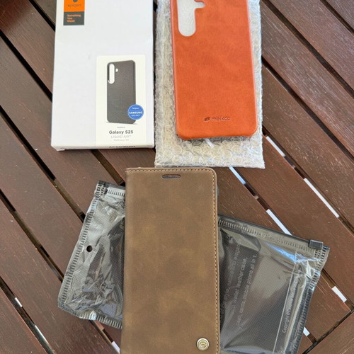 Galaxy S25 5G phone cases new, Spigen, Melco leather, Caseme MagSafe
