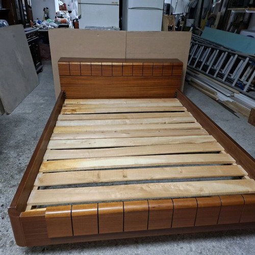 Double bed used 150x225 with mattress 140x195