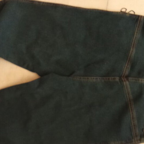 Morgan bootcut jeans with black bead fringes, like new