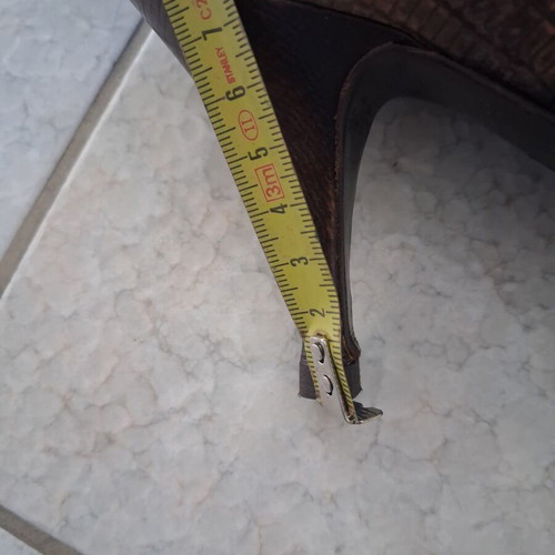 Bournazos classic leather pumps brown size 37.5 like new