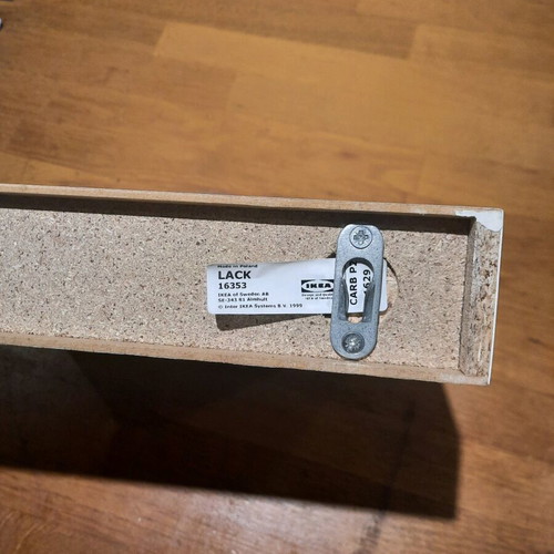 Lack shelf Ikea used with very minor wear