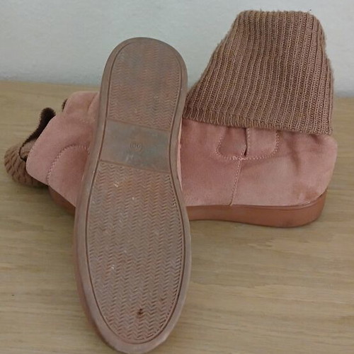 Castor women's ankle boots like new, fabric