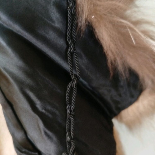 Vintage bolero silver fox fur like new, one size