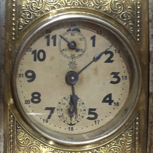 Junghans antique clock tabletop used, not working