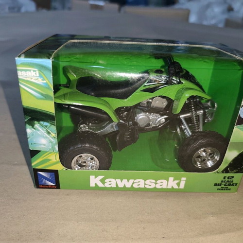 NewRay Scale 1:12 Kawasaki KFX450R ATV Green