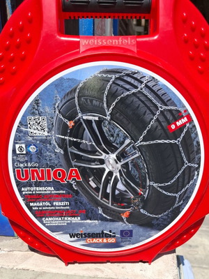 Weissenfels UNIQA M32 9mm Clack & Go snow chains new