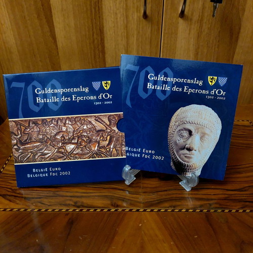 Belgium Euro FDC 2002 new, in triptych case