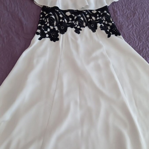 Karen Millen dress new, black and white, size XL